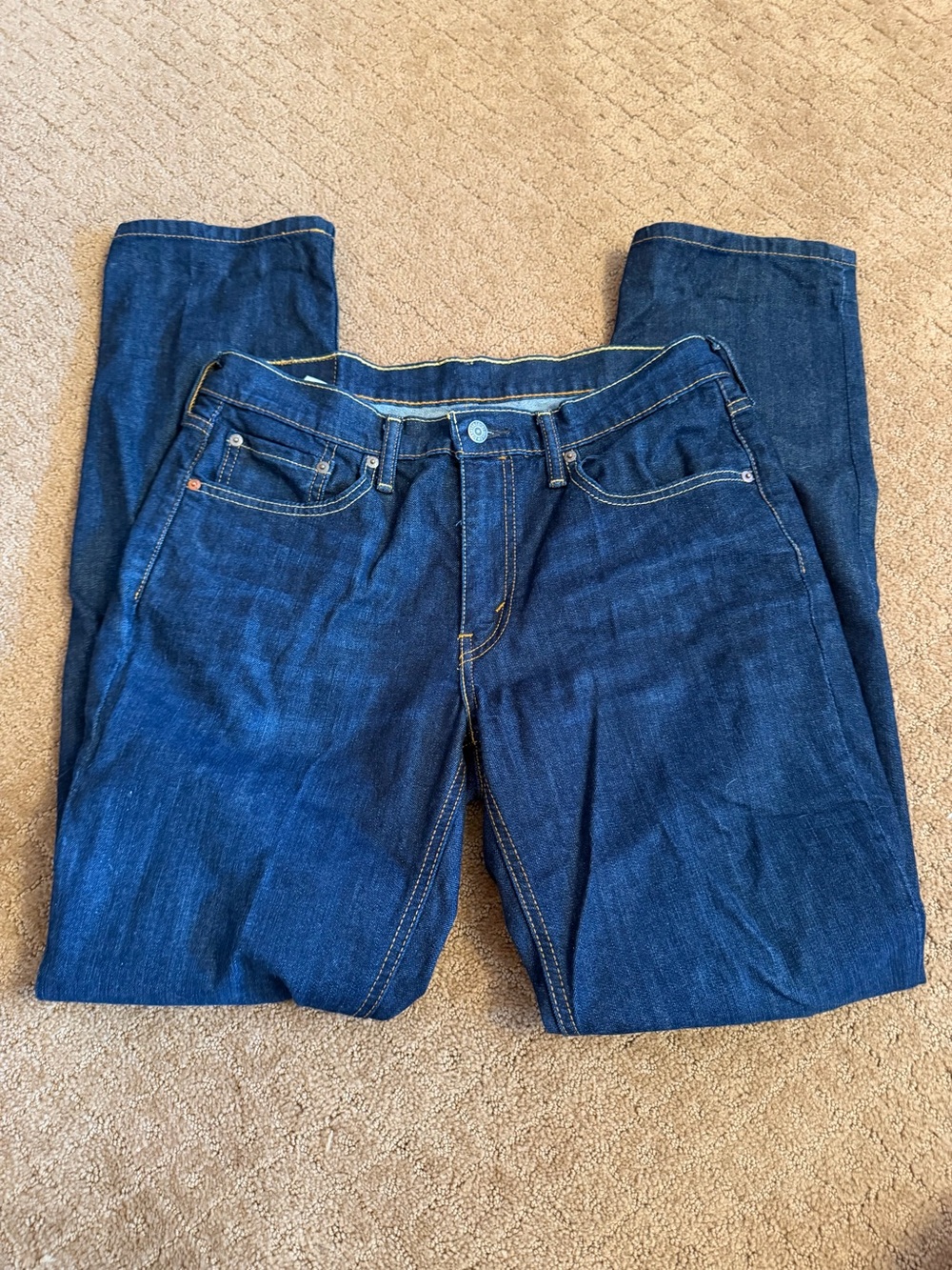 Levi's 541 Dark Wash Tapered Straight Leg Jeans Men’s Size 32x34